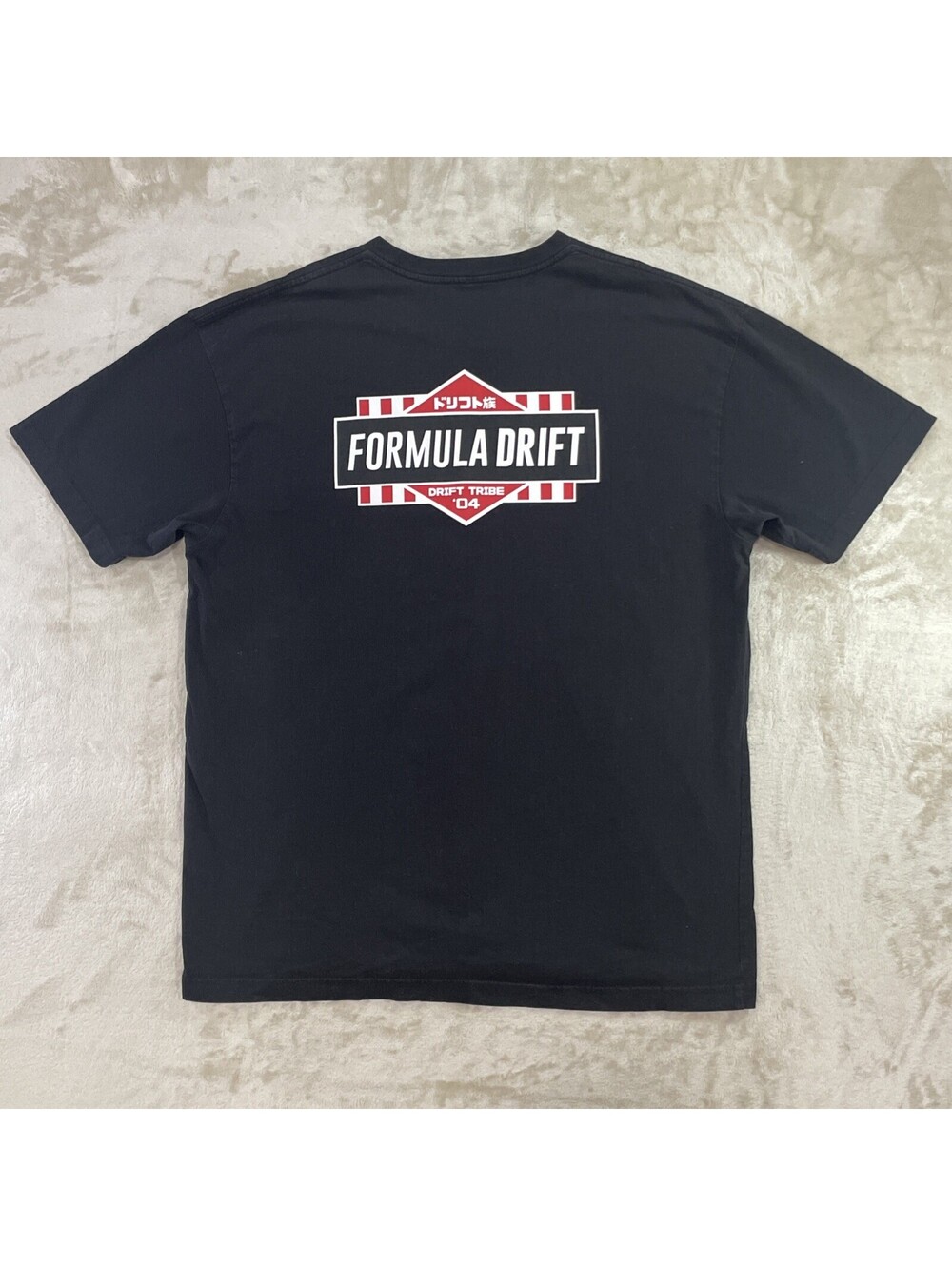 Formula Drift Retro Tribe ‘04 Racing Black T Shirt Mens Size XL